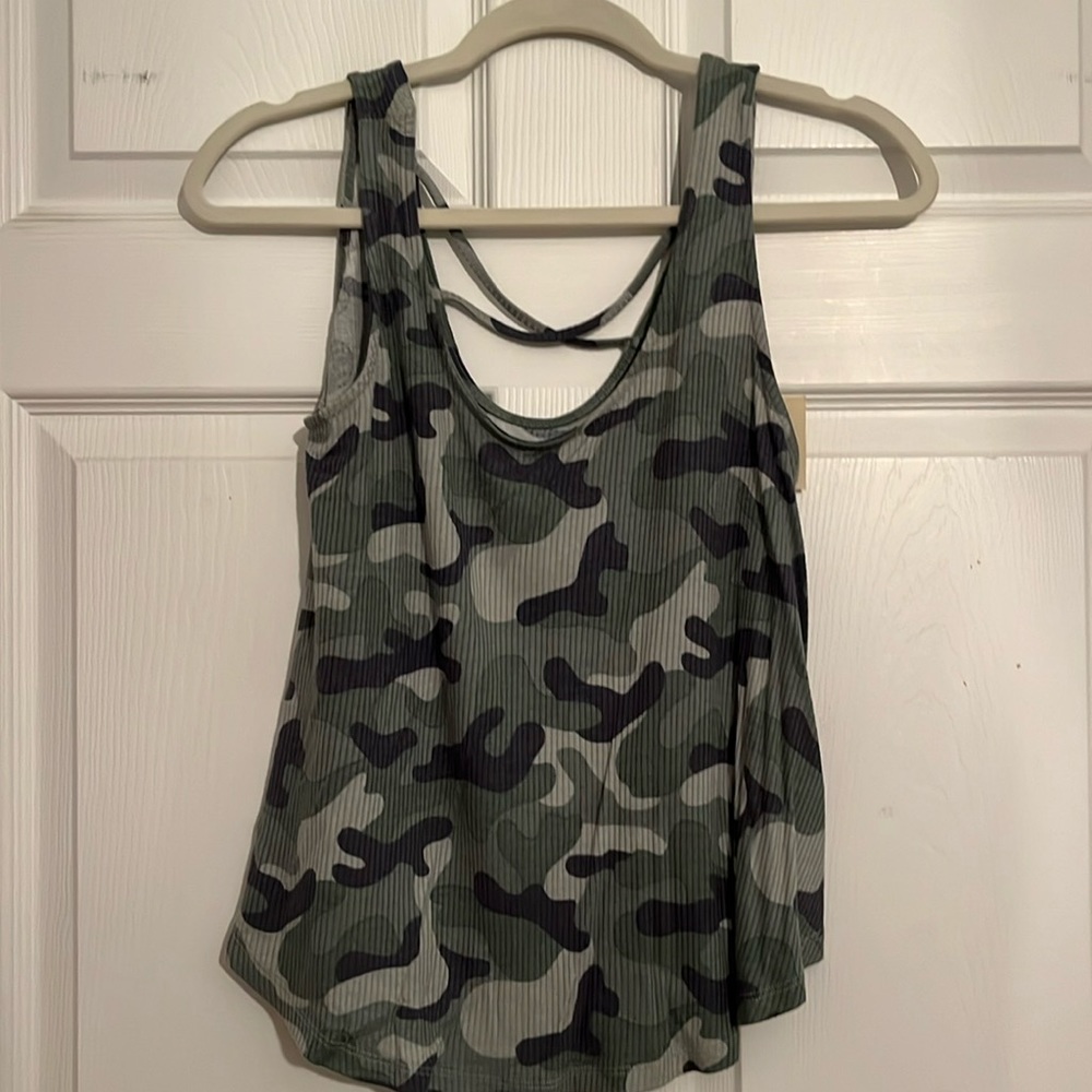 Good Luck Gem Camo Tank Top